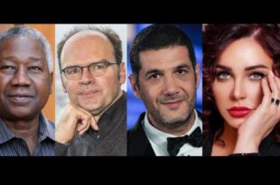 المخرج الفرنسي الشهير جون بيير أميريس والمخرج البوركينابي غاستون غابوري والمخرج المغربي نبيل عيوش والممثلة السورية سولاف فواخرجي
